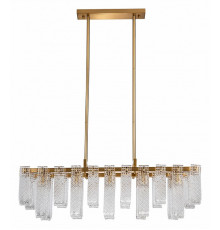 Люстра на штанге Indigo Brina 12027/10PL Brass V000367
