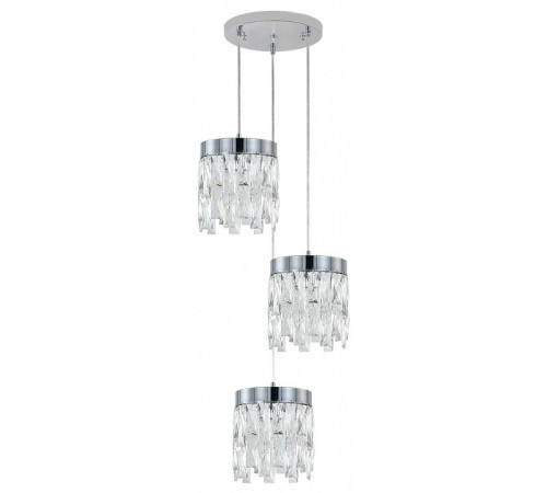 Подвесной светильник Indigo Anna 12029/3P Chrome V000497