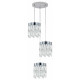 Подвесной светильник Indigo Anna 12029/3P Chrome V000497