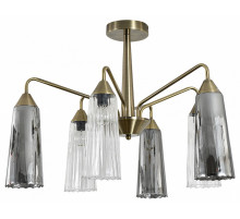 Люстра на штанге Indigo Campana 13028/6R Brass V000509