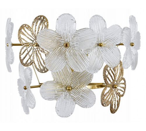 Настенный светильник Indigo Fiori 12049/2W Brass V000554