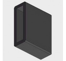 Комплект заглушек (2 шт.) Italline Fantom IT010-4014 black