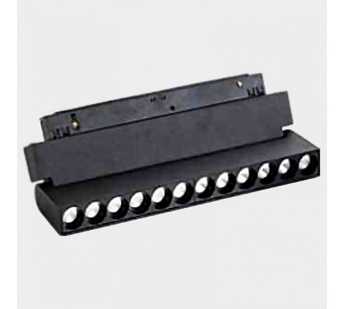 Трековый магнитный светильник Italline Atom IT012-5023 black 3000K Трековый магнитный светильник Italline Atom IT012-5023 black 3000K