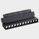 Трековый магнитный светильник Italline Atom IT012-5023 black 3000K