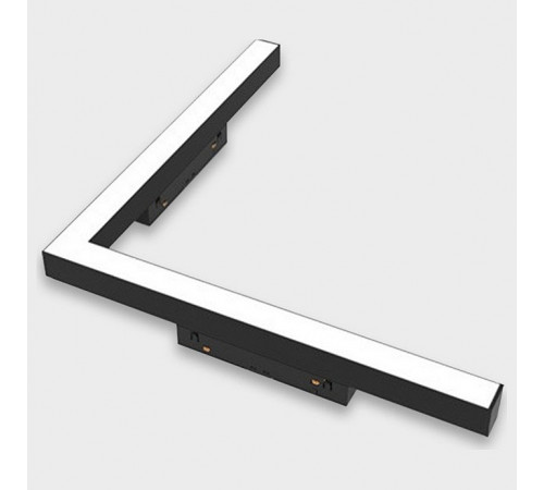 Трековый угловой магнитный светильник Italline Atom IT012-5044 black 3000K Трековый угловой магнитный светильник Italline Atom IT012-5044 black 3000K