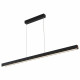 Линейный подвесной светильник Italline IT013-6021 black 3000K