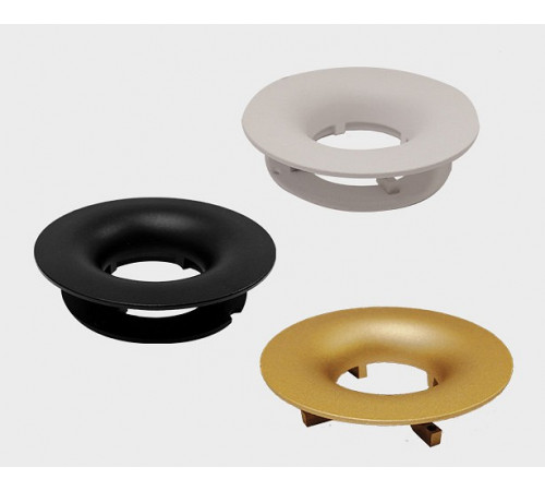 Светодиодный спот Italline IT02-001 white + IT02-001 ring gold УЦ