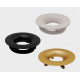 Светодиодный спот Italline IT02-001 white + IT02-001 ring gold УЦ