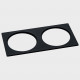 Рамка декоративная Italline IT06-6016 black FR2
