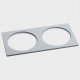 Рамка декоративная Italline IT06-6016 white FR2