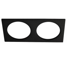 Двойная рамка Italline IT08-8038 black