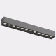 Трековый магнитный светильник Italline Kreator IT09-9010 black 3000K