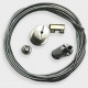 Подвесной комплект шинопровода Italline WSO 37C chrome