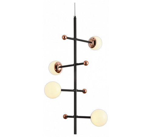 Подвесной светильник Natali Kovaltseva LED LAMPS 81338 GOLD BLACK Подвесной светильник Natali Kovaltseva LED LAMPS 81338 GOLD BLACK