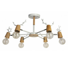 Люстра на штанге Loft IT Sven 10024/6 White