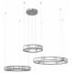 Подвесная люстра Loft IT Crystal ring 10135/3 Chrome