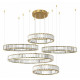 Подвесная люстра Loft IT Crystal ring 10135/5 Gold