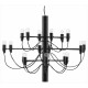 Подвесная люстра Loft IT Gino 10196/650 Black