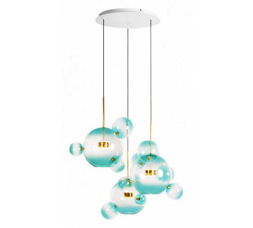 Подвесная люстра Loft IT Bolle 2027-D3 Blue