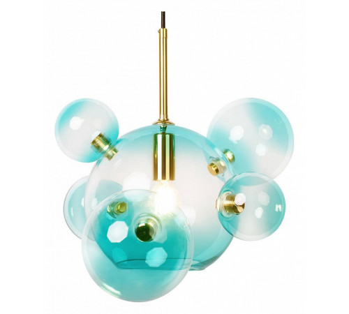 Подвесной светильник Loft IT Bolle 2027-P6 Blue mini Подвесной светильник Loft IT Bolle 2027-P6 Blue mini