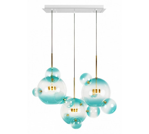 Подвесная люстра Loft IT Bolle 2027-S3 Blue Подвесная люстра Loft IT Bolle 2027-S3 Blue