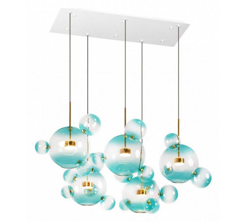 Подвесная люстра Loft IT Bolle 2027-S5 Blue