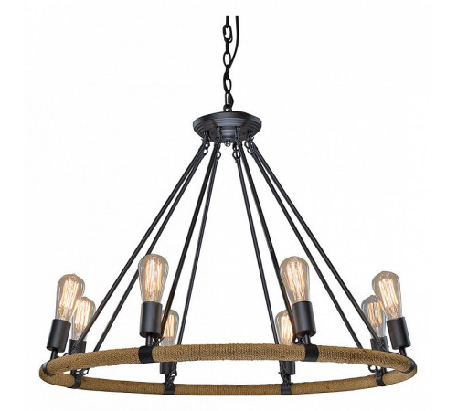 Подвесная люстра LOFT IT Rope filament Loft1861/8