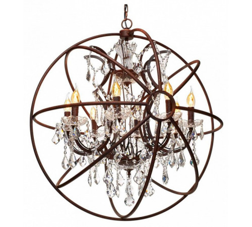 Подвесная люстра LOFT IT Foucaults orb crystal Loft1897/8 Подвесная люстра LOFT IT Foucaults orb crystal Loft1897/8