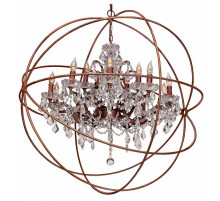 Подвесная люстра LOFT IT Foucaults orb crystal Loft1897/15