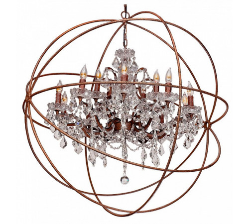 Подвесная люстра LOFT IT Foucaults orb crystal Loft1897/15 Подвесная люстра LOFT IT Foucaults orb crystal Loft1897/15