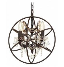 Подвесная люстра LOFT IT Foucaults orb crystal Loft1897/4