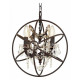 Подвесная люстра LOFT IT Foucaults orb crystal Loft1897/4