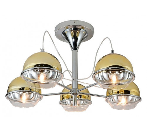 Потолочная люстра Lumina Deco Veroni LDC 1029-5 GD Потолочная люстра Lumina Deco Veroni LDC 1029-5 GD