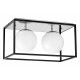 Потолочный светильник Lumina Deco Maldini LDC 8060-2 CHR+BK