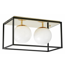 Потолочный светильник Lumina Deco Maldini LDC 8060-2 F.GD+BK