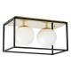 Потолочный светильник Lumina Deco Maldini LDC 8060-2 F.GD+BK