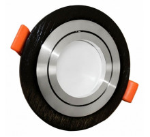 Встраиваемый светильник Lumina Deco Duka LDC 8062-D90 BK+SL