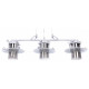 Подвесной светильник Lumina Deco Capri LDP 11327B-3 PR WT