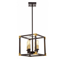 Подвесная люстра Lumina Deco Waldorf LDP 1140-4 BK+MD