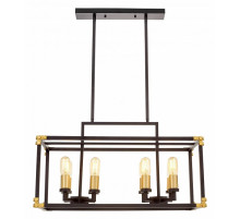 Подвесная люстра Lumina Deco Waldorf LDP 1140-8 BK+MD