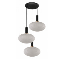 Подвесной светильник Lumina Deco Floril LDP 1216-3 WT+BK