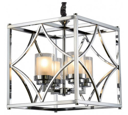 Подвесная люстра Lumina Deco Quadrato LDP 1223-4 CHR Подвесная люстра Lumina Deco Quadrato LDP 1223-4 CHR