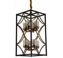 Подвесная люстра Lumina Deco Quadrato LDP 1223-8 BK+MD