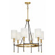 Подвесная люстра Lumina Deco Rodezio LDP 1229-6-NF MD