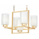 Подвесная люстра Lumina Deco Lino LDP 1239-5 F.GD