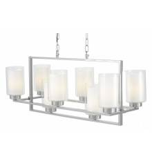 Подвесная люстра Lumina Deco Lino LDP 1239-8 CHR