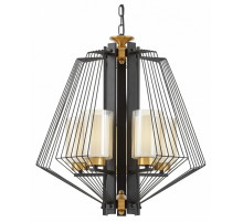 Подвесная люстра Lumina Deco Canti LDP 1244-5 BK+MD