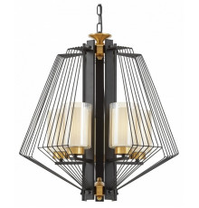 Подвесная люстра Lumina Deco Canti LDP 1244-5 BK+MD
