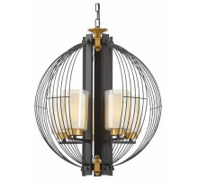 Подвесная люстра Lumina Deco Ponti LDP 1245-5 BK+MD