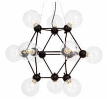 Подвесная люстра Lumina Deco Zodiak LDP 160N-12 BK+PR